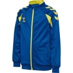 hummel Trainingsjacke hmlCORE 2.0 Track Zip (100% rec. Polyester) blau/gelb Jungen