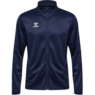 hummel Sport-Trainingsjacke hmlESSENTIAL Track (atmungsaktiv, schnell trocknend) marineblau Herren