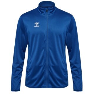 hummel Sport-Trainingsjacke hmlESSENTIAL Track (atmungsaktiv, schnell trocknend) dunkelblau Herren