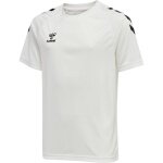 hummel Sport-Tshirt hmlCORE XK Core Poly (Interlock-Stoff) Kurzarm weiss Kinder