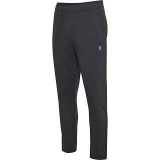 hummel Freizeithose hmlPULSE Sweat Pant (Baumwolle, hoher Tragekomfort) lang dunkelgrau Herren
