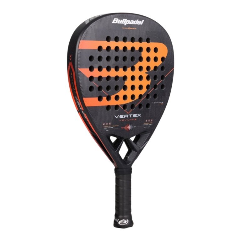 Bullpadel Padelschläger Vertex Advance 365g/Diamant schwarz