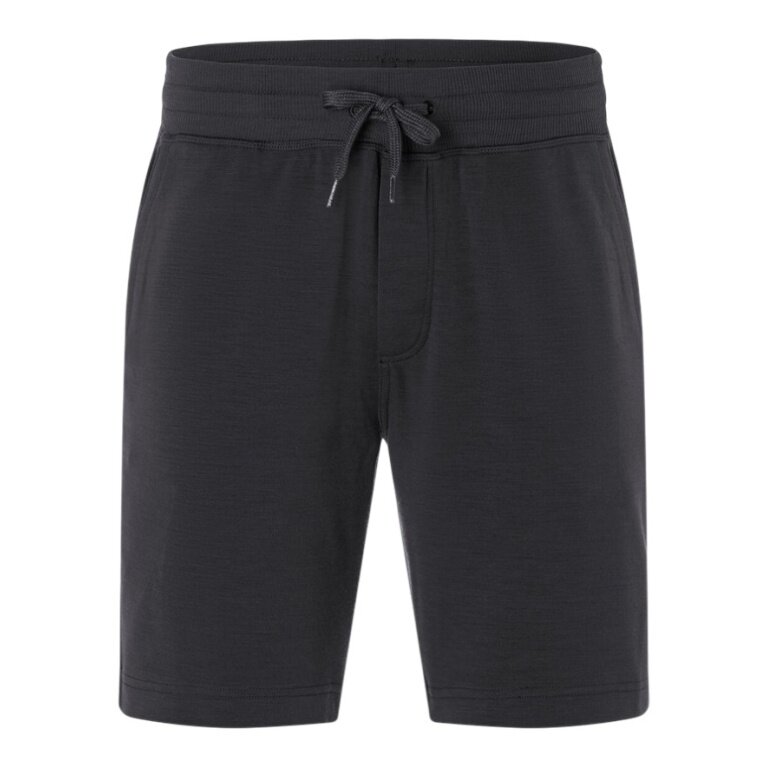 super natural Freizeithose Solution Shorts (Merino-Mix) kurz schwarz Herren