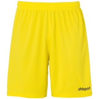 uhlsport Sporthose Short Basic Center kurz limonengelb/schwarz Kinder